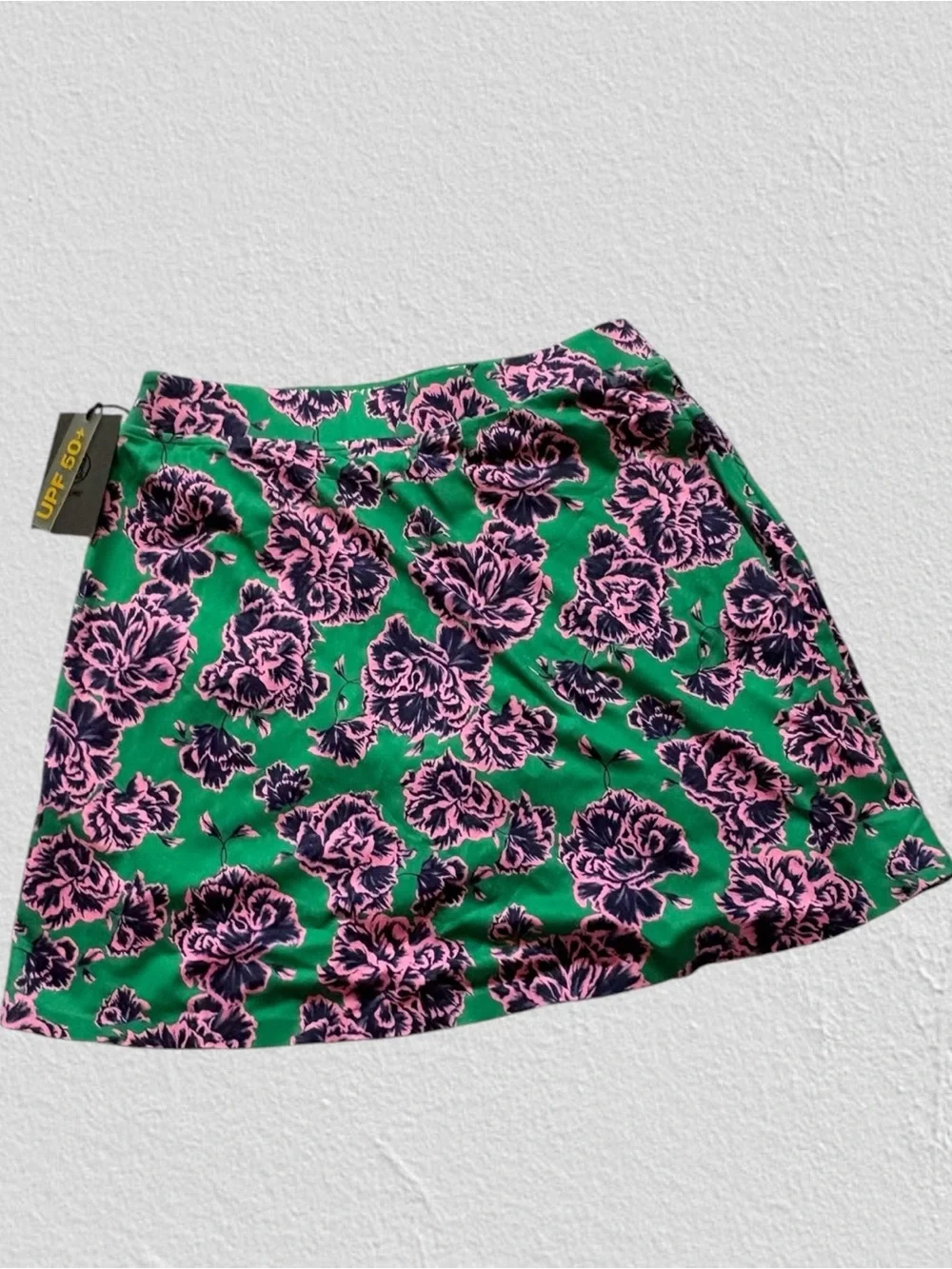 G/Fore Women’s Golf Skort Surf Green Floral Print Size Small Retail $165 - Picture 1 of 6